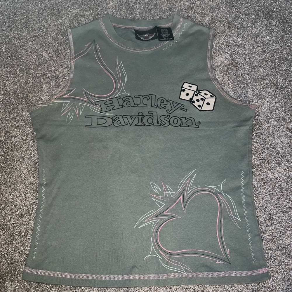 Vintage Harley Davidson tank top